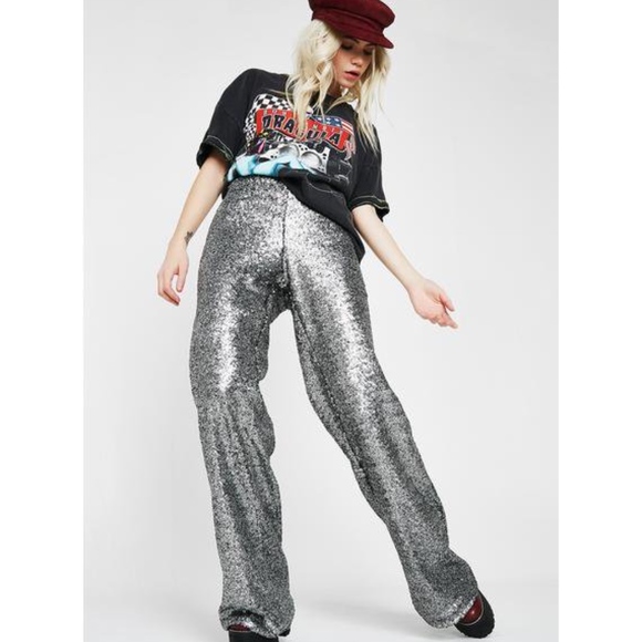 Motel Rocks Pants - Motel Metal Prague Trousers